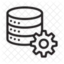 Servidor Base De Datos Configuracion Icono