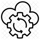 Analisis De Bases De Datos Engranaje Configuracion Icono