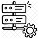 Gestion De Servidores Compartidos Gestion De Bases De Datos Configuraciones De Bases De Datos Icono