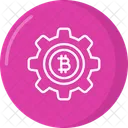 Gestion De Bitcoin Criptomonedas Configuracion De Bitcoin Icono