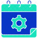 Gestion De Calendario Gestion Programacion Icono