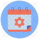 Gestion De Calendario Calendario Gestion Icon