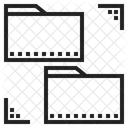 Gestion De Carpetas Gestion De Archivos Red Icon