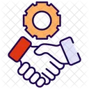 Gestión de clientes  Icono