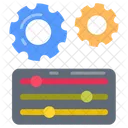 Gestion De Configuracion Control Del Sistema Pruebas Automatizadas Icono