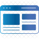Icono De Gestion De Contenidos Icon
