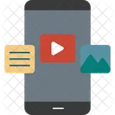 Gestión de contenido  Icono