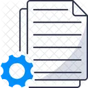 Gestión de contenido  Icono