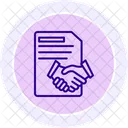 Contrato Acuerdo Gestion Icono