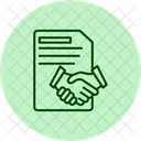 Contrato Acuerdo Gestion Icono