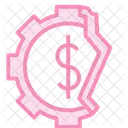 Icono De Linea De Duotono De Gestion De Crisis Icono