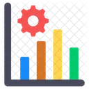 Gestion De Datos Estadisticas Infografia Icono