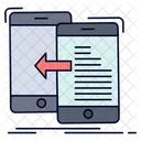 Gestión de datos móviles  Icono
