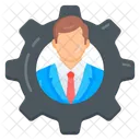 Gestion De Empleados Supervision De Personal Gestion De La Fuerza Laboral Icono