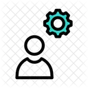 Gestión de empleados  Icono