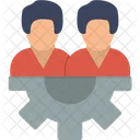 Gestión de empleados  Icono