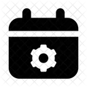 Gestion De Horarios Configuracion De Calendario Gestion De Calendario Icon