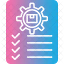 Gestion De Inventario Verificacion Lista De Verificacion Icon