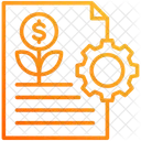 Gestion De Projet Croissance Investissement Icône