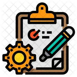 Gestión de proyectos  Icono