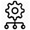 Reseau Gestion Configuration Icon