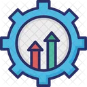 Gestion Del Sistema Cog Rueda Dentada Icono