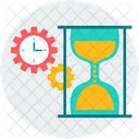 Gestion Del Tiempo Sincronizacion Reloj Icon