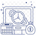 Gestion Del Tiempo Desarrollo Del Tiempo Configuracion Del Tiempo Icono