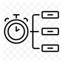 Gestion Del Tiempo Organizar Programar Icon
