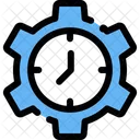 Tiempo Gestion Organizacion Icono
