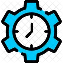 Tiempo Gestion Organizacion Icono