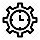 Gestion Desarrollo Tiempo Icon
