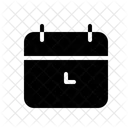 Gestion Del Tiempo Calendario Programacion Icon