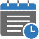 SEO Calendario Gestion Del Tiempo Icono