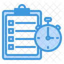 Gestion Del Tiempo Tiempo Gestion Icon