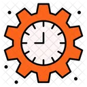 Gestion Del Tiempo Proceso Tiempo Icono