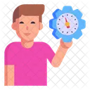 Gestión del tiempo  Icono