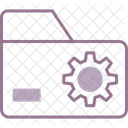 Dossier Parametre De Dossier Configuration De Dossier Icône