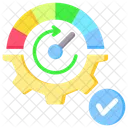 Gestion Des Performances Rapidite Travail Icône
