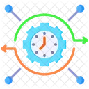 Gestion Du Temps Productivite Efficacite Icône