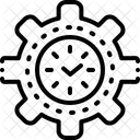 Temps Gestion Chronologie Icône