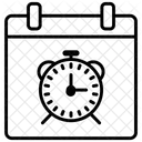 Routine Heure Horaire Icône