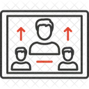 Gestion Empresarial Negocios Cooperar Icon