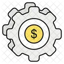 Gestion Financiera Gestion Del Dinero Dolar Icon