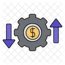 Financier Argent Finance Icône