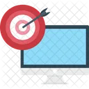 Gestione Della Campagna Marketing Target Icon