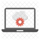 Cloud Sistema Ottimizzazione Icon