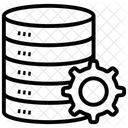 Gestione Del Database Impostazione Del Database Configurazione Del Database Icon