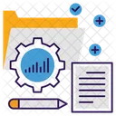 Gestione Dei Dati Gestione Aziendale Configurazione Dei Dati Icon