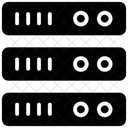 Gestione Dei Dati Database Data Center Icon